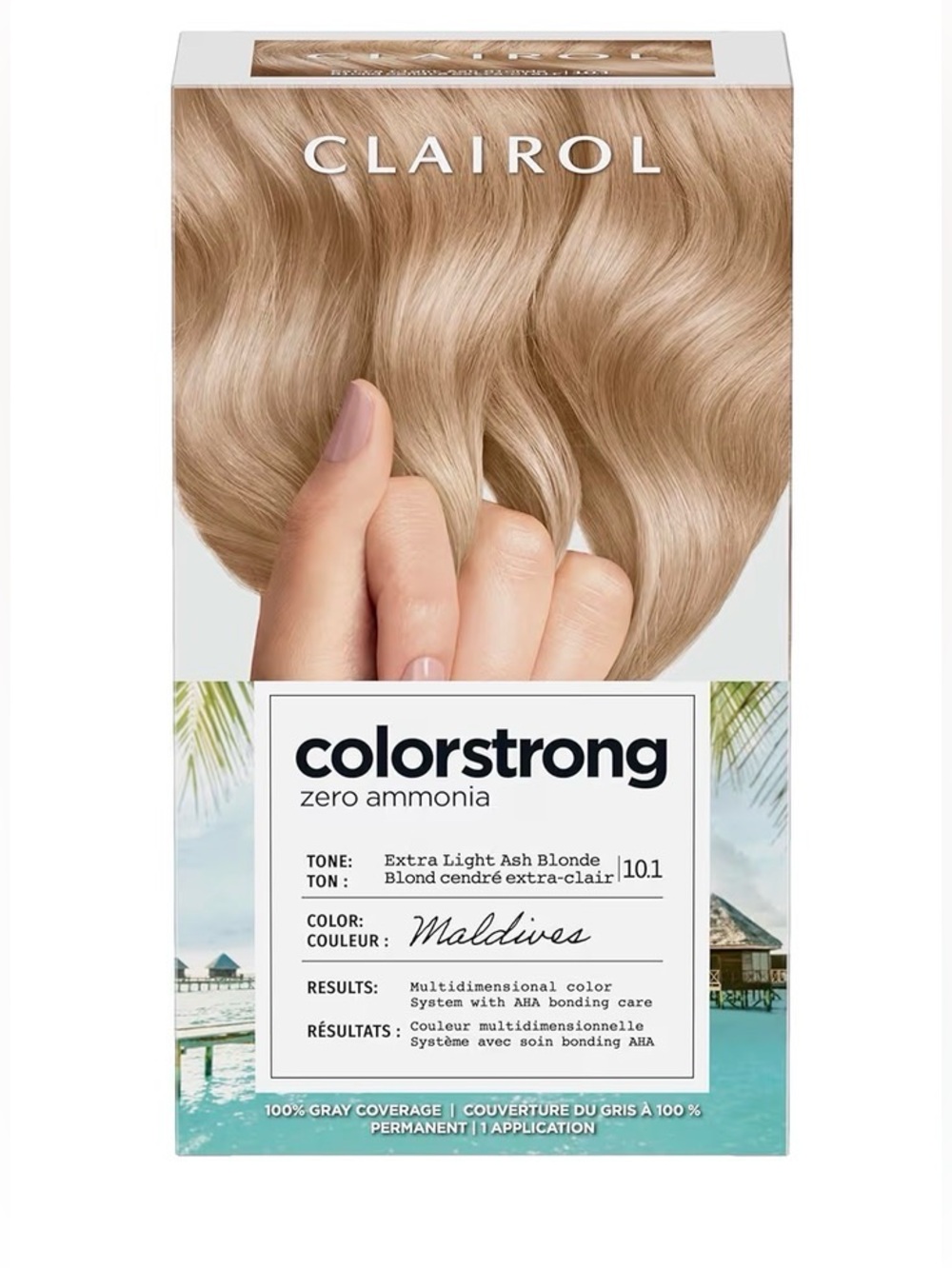 Clairol ColorStrong Permanent Hair Color - Extra Light Ash Blonde (10.1)